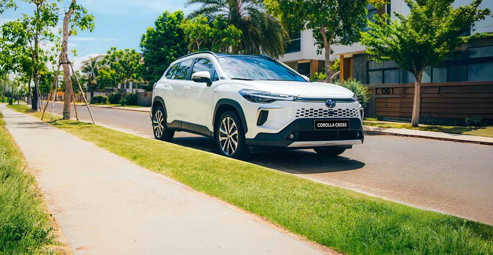 Ảnh ngoại thất Corolla Cross từ Toyota Việt Nam