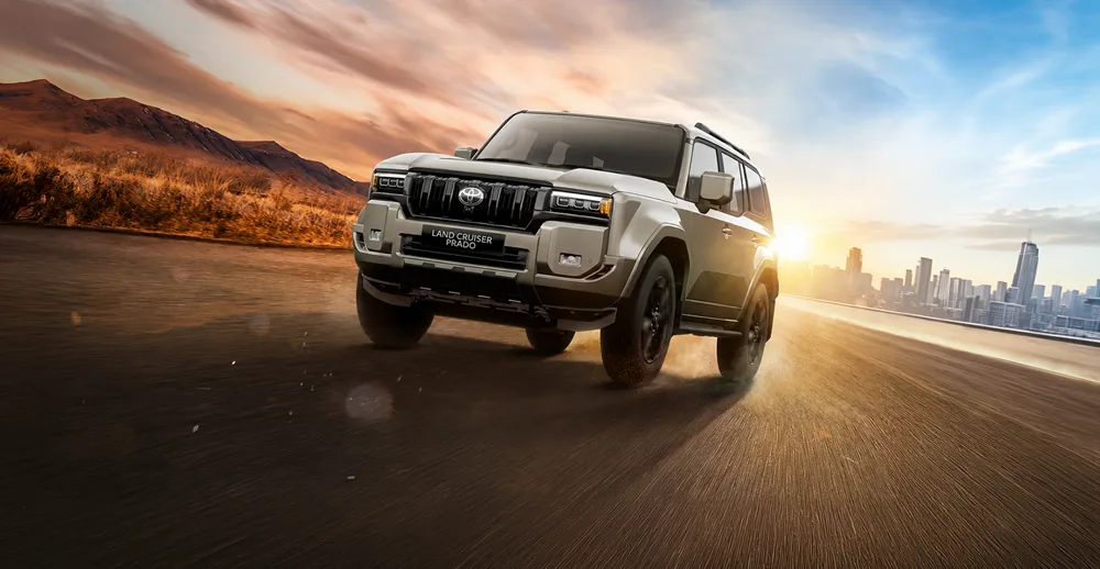 Ảnh ngoại thất Land Cruiser Prado từ Toyota Việt Nam
