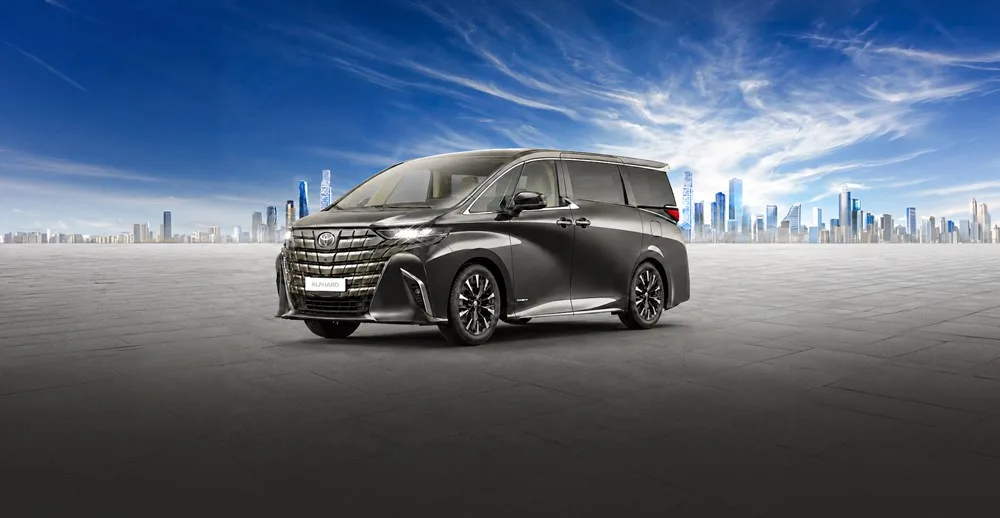 Ảnh ngoại thất Alphard HEV từ Toyota Việt Nam